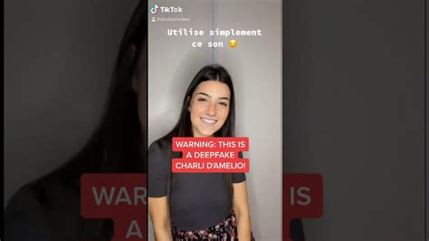 charli damelio fakes|Deepfakes Are Showing up on the Popular Video App TikTok